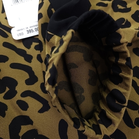 New Escada Olive Black Dress Sz 36 - Picture 12 of 16